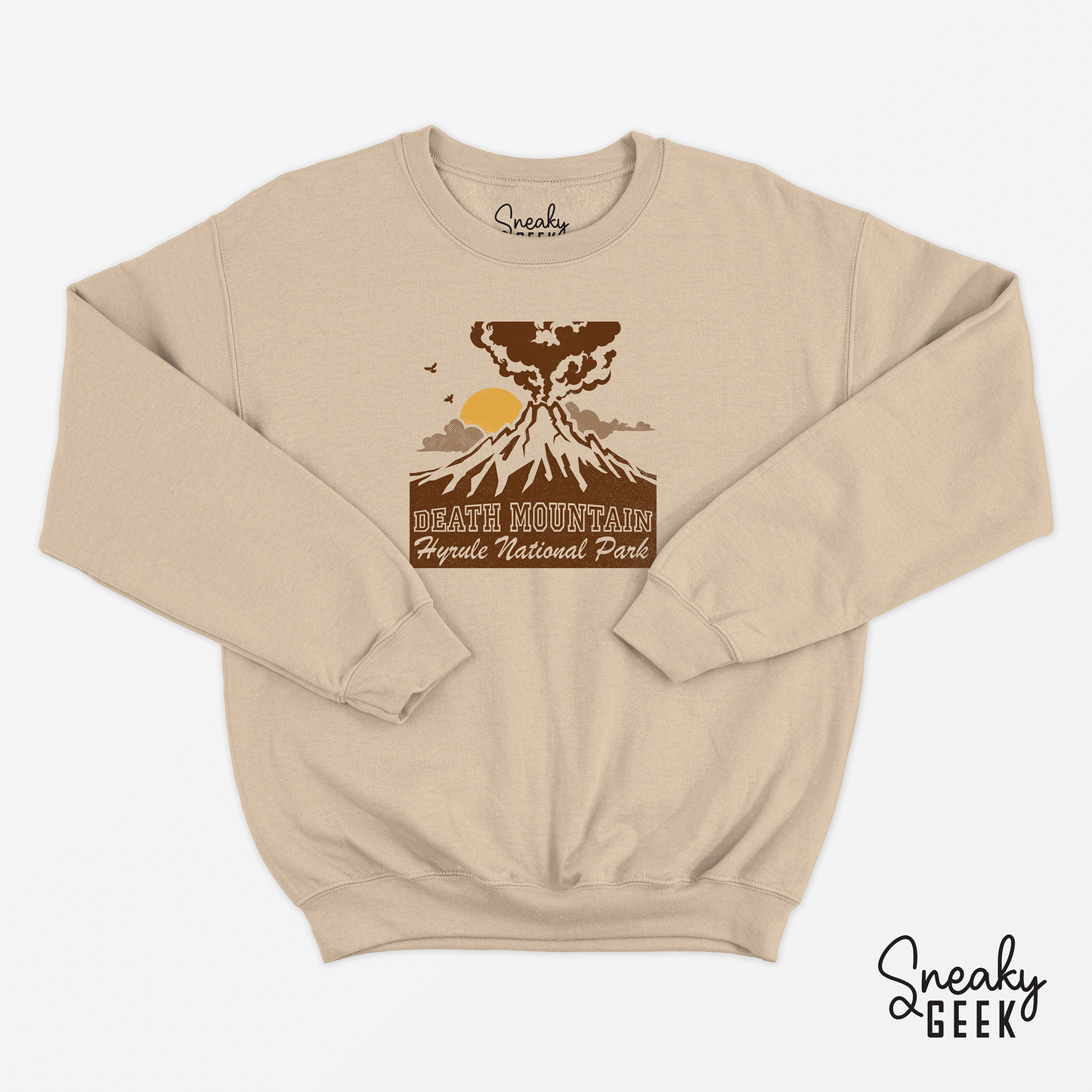 Death Mountain Hyrule National Park Sweatshirt - Zelda Inspired Sweatshirt
