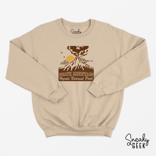 Death Mountain Hyrule National Park Sweatshirt - Zelda Inspired Sweatshirt