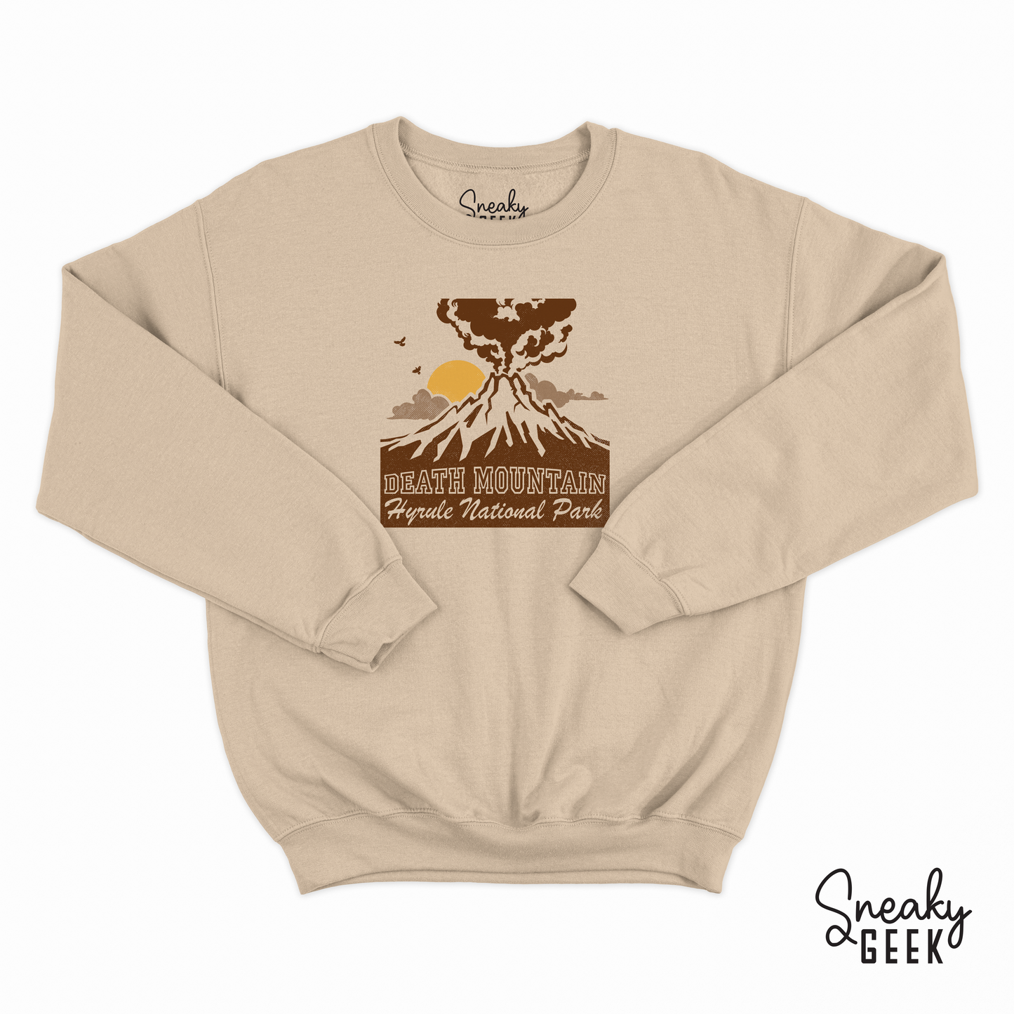 Death Mountain Hyrule National Park Sweatshirt - Zelda Inspired Sweatshirt