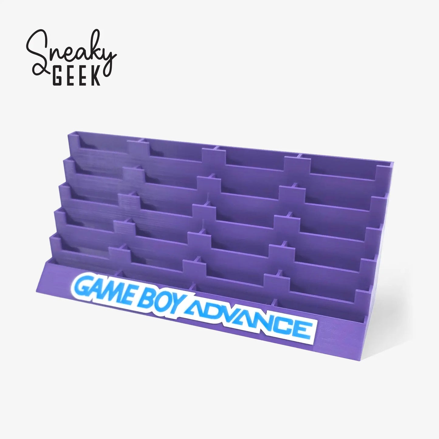 Game Boy Advance Video Game Display (Holds 24 Loose Games) - Oops Print