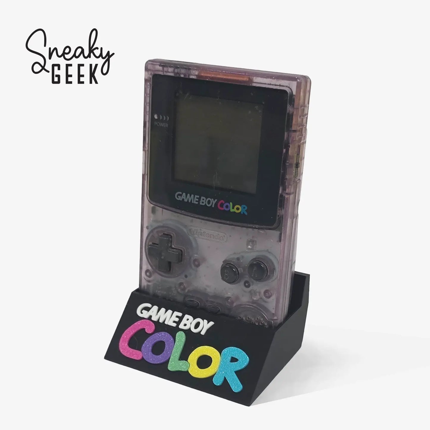 Gameboy Color Video Game Console Display (Holds 1 Console)