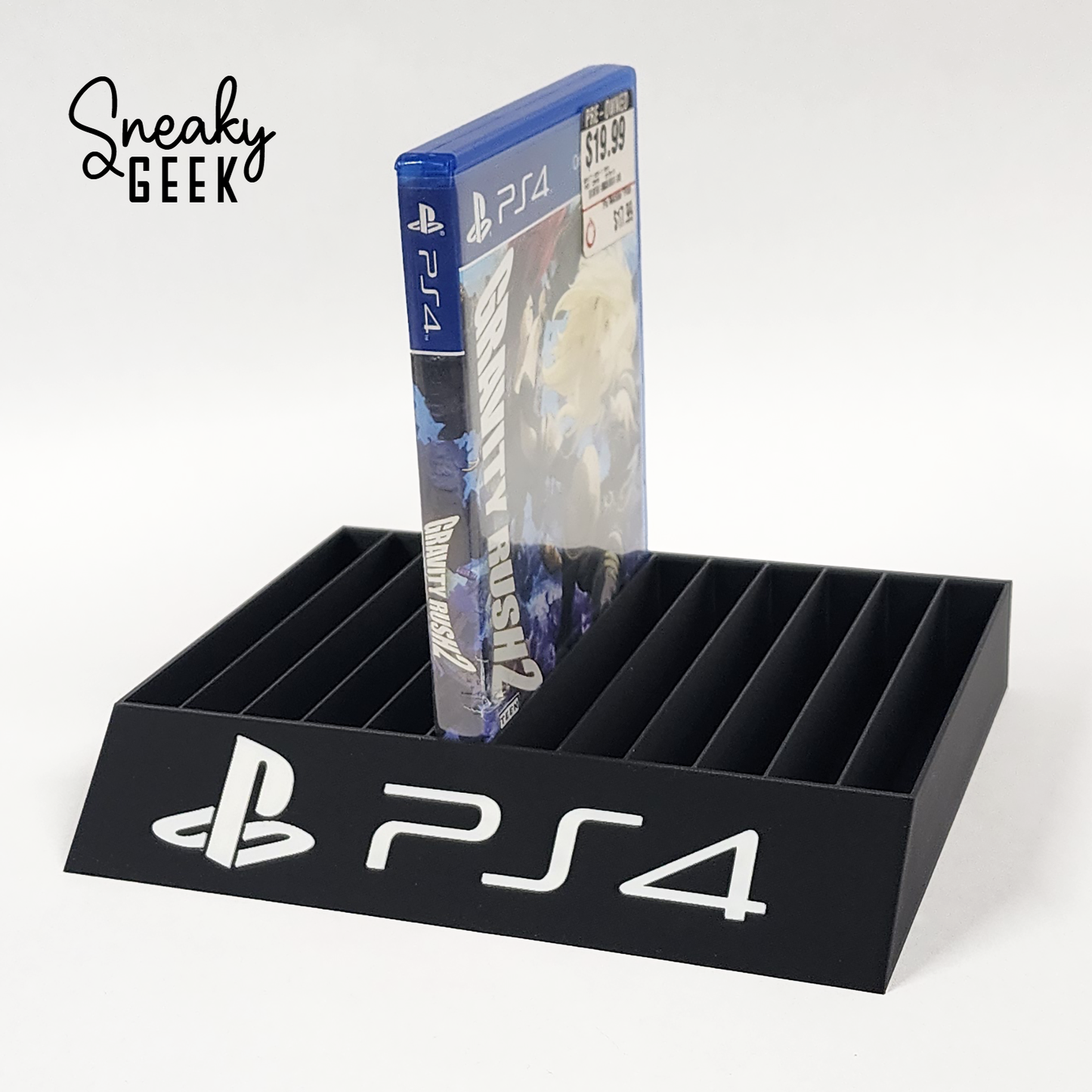 PlayStation 4 (PS4) Video Game Display (Holds 12 Games)