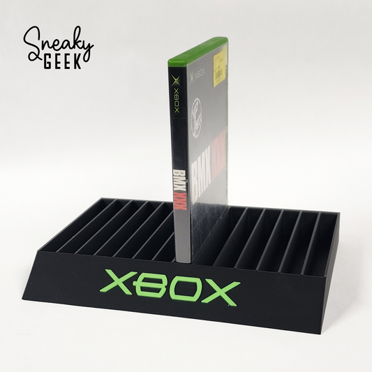 XBOX (Original) Video Game Display (Holds 14 Games)